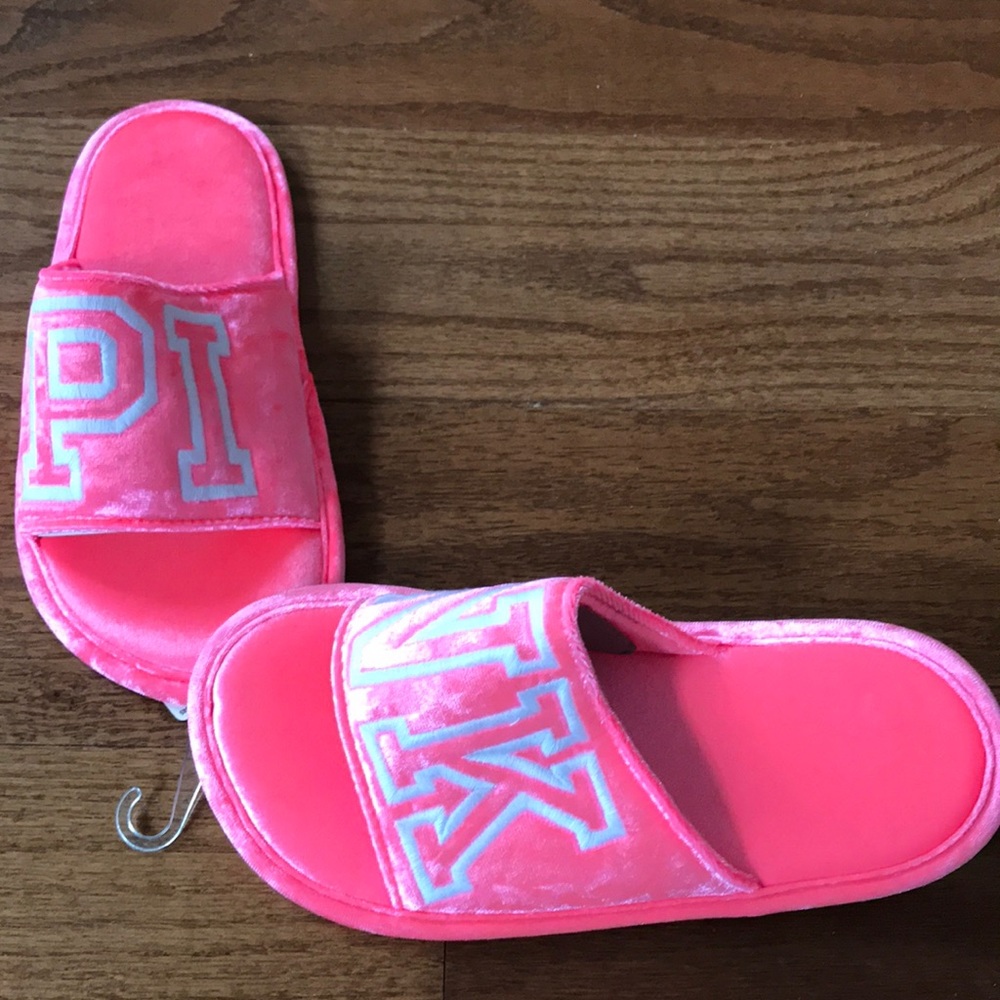 PINK vs slippers